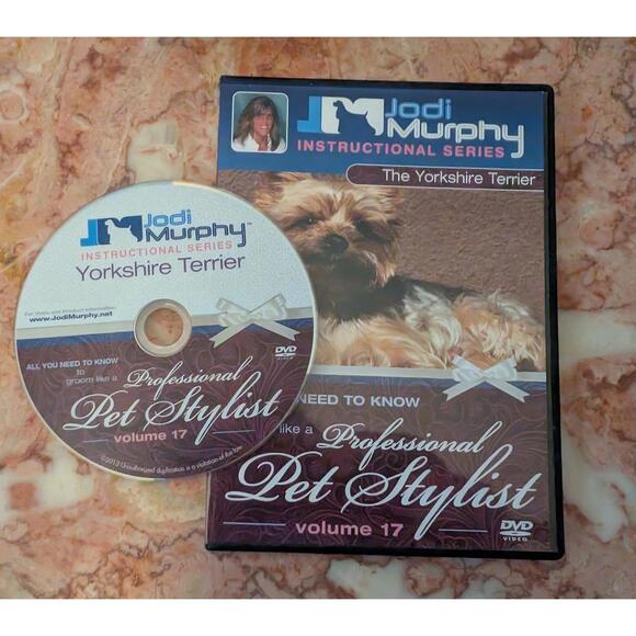 Jodi Murphy Instructional Pet Stylist Volume 17: Yorkshire Terrier DVD - Picture 1 of 2